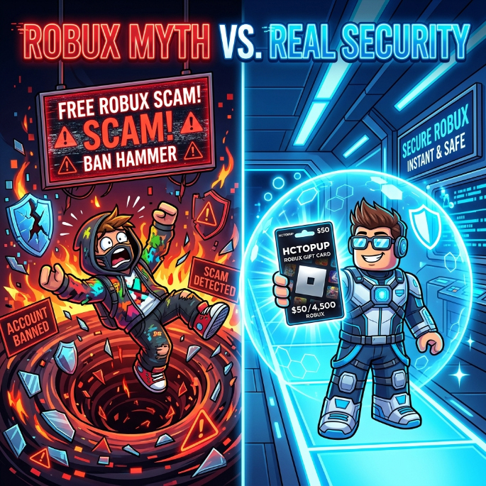 The "Free Robux" Myth & The Black Market Trap: A Hardcore Guide to Account Security